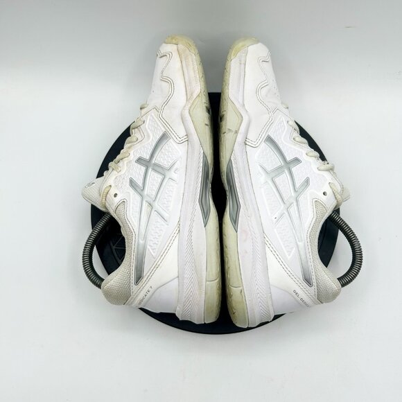 Asics Womens Gel Dedicate 7 1042A167 White Running Shoes Sneakers Size 7.5 - Picture 5 of 9